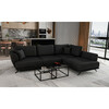 Nurgadiivan Eltap Larde Vero 10, parem, 191 x 276 x 90 cm, must