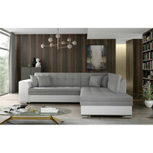 Nurgadiivan Eltap Pieretta, Sawana 21, Soft 17, 205 x 260 x 80 cm, valge/hall, parem