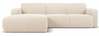 Nurgadiivan Micadoni Home Molino Boucle, 250 x 170 x 72 cm, beež, vasak