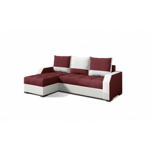 Nurgadiivan Eltap Aris Malmo New 63, 150 x 250 x 90 cm, valge/punane