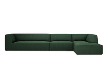 Nurgadiivan Micadoni Home Ruby, 366 x 180 x 69 cm, 5-kohaline, roheline, parem