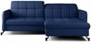 Nurgadiivan Eltap Lorelle Solar 79, parem, 160 x 225 x 105 cm, tumesinine, voodipesukastiga