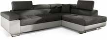 Nurgadiivan Anton, Sawana 05, Soft 17, 202 x 275 x 90 cm, tumehall, parem, voodipesukastiga