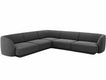 Nurgadiivan Micadoni Home Miley Velvet, 252 x 252 x 74 cm, tumehall
