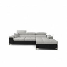 Nurgadiivan Eltap Ricardo, Sawana 21, Soft 11, 205 x 280 x 90 cm, must/hall, parem, voodipesukastiga