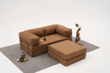 Nurgadiivan Hanah Home Comfort, 190 x 75 x 95 cm, pruun