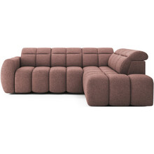 Nurgadiivan Eltap Falconn Paolli 24, 208 x 258 x 107 cm, roosa, parem
