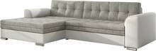 Nurgadiivan Eltap Conforti Berlin 01, Soft 17, 165 x 275 x 78 cm, valge/hall, vasak