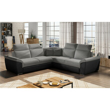Nurgadiivan Eltap Federico, Sawana 05, Soft 11, 268 x 268 x 102 cm, must/tumehall, pesukastiga