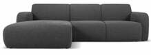 Nurgadiivan Micadoni Home Molino Boucle, 250 x 170 x 72 cm, tumehall, vasak