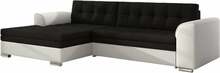 Nurgadiivan Eltap Conforti, Sawana 14, Soft 17, 165 x 275 x 78 cm, valge/must, vasak