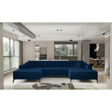 Nurgadiivan Eltap Vertizo Velvetmat 40, 350 x 170 x 93 cm, tumesinine