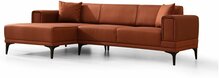 Nurgadiivanvoodi Atelier Del Sofa Horizon, 250 x 140 x 77 cm, punane, vasak