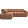 Nurgadiivan Eltap Falconn Coralline 30, 208 x 258 x 107 cm, oranž, vasak