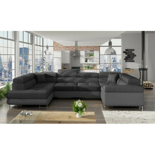 Nurgadiivan Eltap Letto, Inari 96, Soft 29, 340 x 202 x 90 cm, hall, vasakpoolne, pesukastiga
