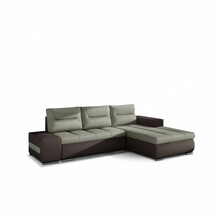 Nurgadiivan Eltap Ottavio Soro 13, Soft 66, 180 x 275 x 85 cm, helepruun, parem, voodipesukastiga