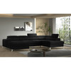 Nurgadiivan Eltap Lacante Loco 10, parem, 202 x 354 x 92 cm, must