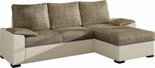 Nurgadiivan Eltap Lusso Berlin 03, Soft 33, 160 x 245 x 90 cm, helepruun, pesukastiga