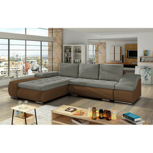 Nurgadiivan Eltap Ontario, Soro 13, Soft 15, 200 x 296 x 88 cm, hall, vasakpoolne, voodipesukastiga