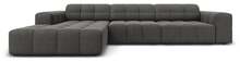 Nurgadiivan Micadoni Home Jennifer Velvet, 284 x 166 x 70 cm, tumehall, vasak