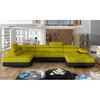 Nurgadiivan Eltap Rodrigo Omega 68, Soft 11, 202 x 345 x 90 cm, kollane, vasakpoolne, pesukastiga