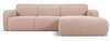 Nurgadiivan Micadoni Home Molino Boucle, 250 x 170 x 72 cm, roosa, parem