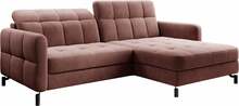 Nurgadiivan Eltap Lorelle, Kronos 29, 160 x 225 x 105 cm, roosa, parem, voodipesukastiga