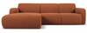 Nurgadiivan Micadoni Home Molino Boucle, 250 x 170 x 72 cm, pruun, vasak