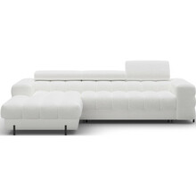 Nurgadiivan Eltap Felro Royal 01, 181 x 285 x 93 cm, valge, vasak