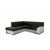 Nurgadiivan Eltap Bergen, Sawana 14, Soft 17, 214 x 247 x 83 cm, valge/must, voodipesukastiga