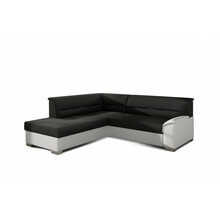 Nurgadiivan Eltap Bergen, Sawana 14, Soft 17, 214 x 247 x 83 cm, valge/must, voodipesukastiga