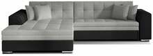 Nurgadiivan Eltap Sorento, Sawana 21, Soft 11, 195 x 295 x 80 cm, must/hall, vasak