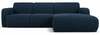 Nurgadiivan Micadoni Home Molino, 250 x 170 x 72 cm, tumesinine, parem