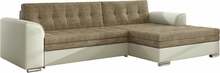 Nurgadiivan Eltap Conforti Berlin 03, Soft 33, 165 x 275 x 78 cm, helepruun, parem