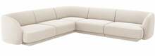 Nurgadiivan Micadoni Home Miley Velvet Symmetrical, 252 x 252 x 74 cm, helepruun
