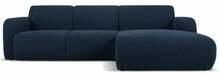 Nurgadiivan Micadoni Home Molino, 250 x 170 x 72 cm, tumesinine, parem