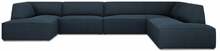 Nurgadiivan Micadoni Home Ruby Panoramic, 366 x 273 x 69 cm, 7-kohaline, tumesinine, parem