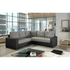 Nurgadiivan Eltap Canis Berlin 01, Soft 11, 235 x 235 x 90 cm, must/hall, voodipesukastiga