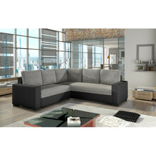 Nurgadiivan Eltap Canis Berlin 01, Soft 11, 235 x 235 x 90 cm, must/hall, voodipesukastiga