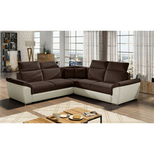 Nurgadiivan Eltap Federico, Sawana 26, Soft 33, 268 x 268 x 102 cm, pruun/beež, voodipesukastiga