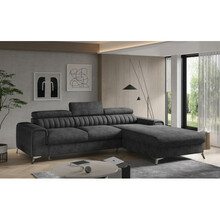 Nurgadiivan Eltap Grayson, Leve 6, 205 x 275 x 98 cm, tumehall, parem, voodipesukastiga