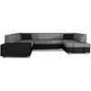 Nurgadiivan Eltap Havana, Sawana 05, Soft 11, 320 x 207 x 73 cm, must/hall, parem, voodipesukastiga