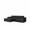 Nurgadiivan Eltap Conforti, Soft 11, 165 x 275 x 78 cm, must, vasak