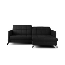 Nurgadiivan Eltap Lorelle, Sawana 14, 160 x 225 x 105 cm, must, parem, voodipesukastiga