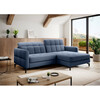 Nurgadiivan Eltap Lorelle Omega 86, parem, 160 x 225 x 105 cm, sinine, pesukastiga