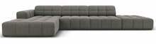 Nurgadiivan Micadoni Home Jennifer Velvet, 341 x 166 x 70 cm, helehall, vasak