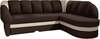 Nurgadiivan Eltap Benano, Sawana 16, Soft 33, 180 x 250 x 85 cm, helepruun/tumepruun, parem, voodipesukastiga