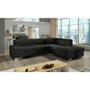Nurgadiivan Eltap Porto, Sawana 14, 217 x 278 x 74 cm, must, parem, pesukastiga