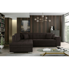 Nurgadiivan Eltap Pieretta Jasmine 29, 205 x 260 x 80 cm, pruun, vasak