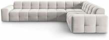Nurgadiivan Micadoni Home Kendal, 332 x 231 x 79 cm, helehall, parem